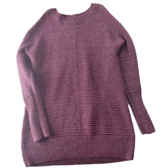 Nine West XL Ribbed Sweater Dress/Tunic Long Sleeve Round Neck - Picture 1 of 9